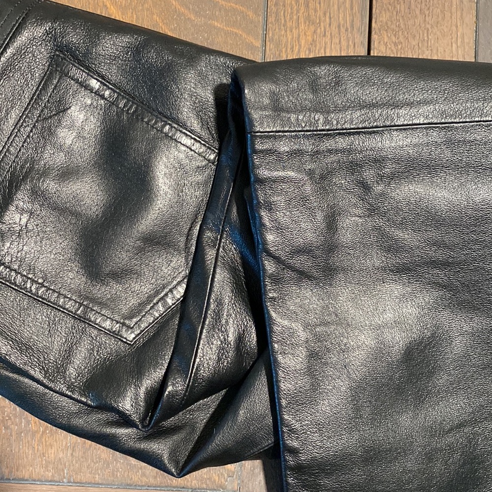VTG 90’s Genuine Leather Pants Like New